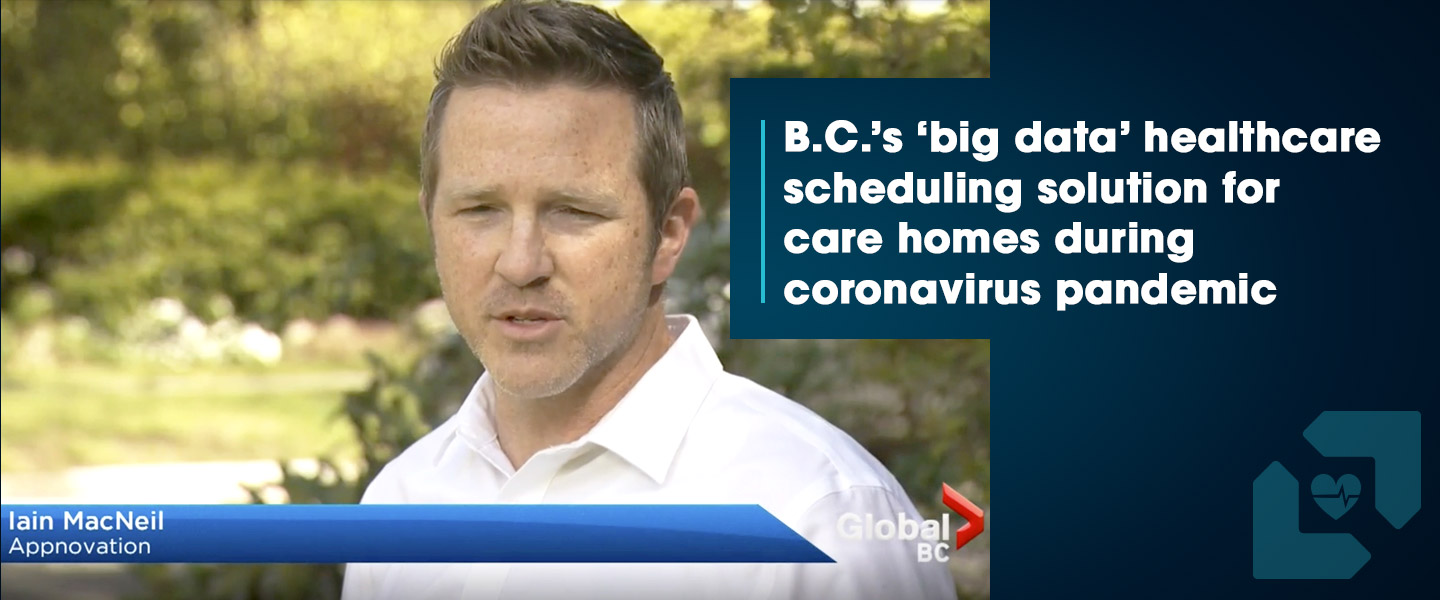 Global News BC: Appnovation’s Big Data Solution for Lessening Risk of COVID-19 Cross-Contamination