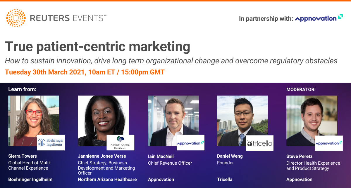 Reuters Pharma Webinar: How to Practice Patient Centricity