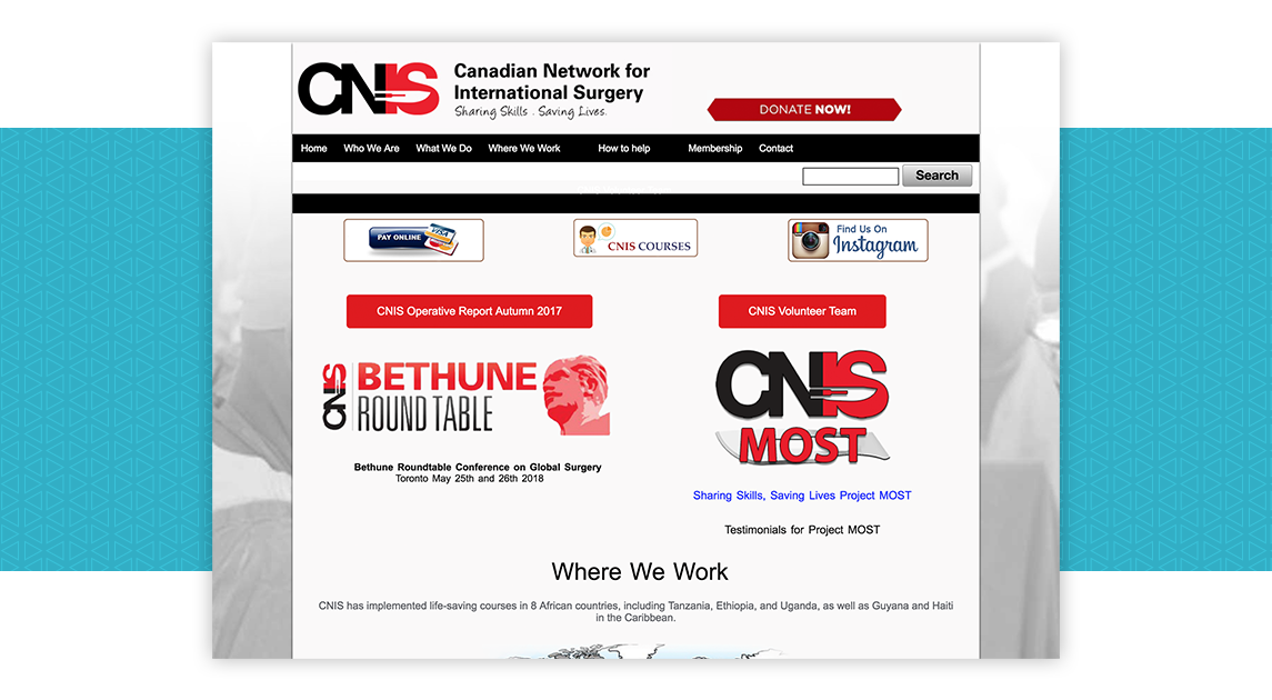 Canadian Network for International Surgery (CNIS)