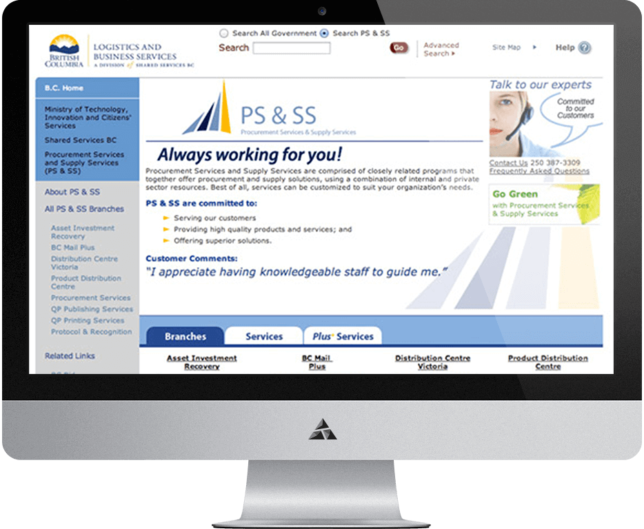 User-friendly Drupal Website