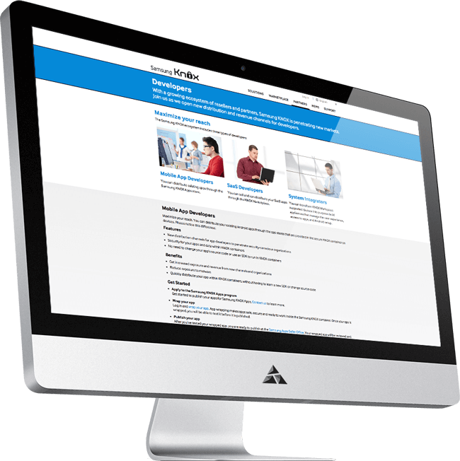 Samsung Knox, Drupal Website