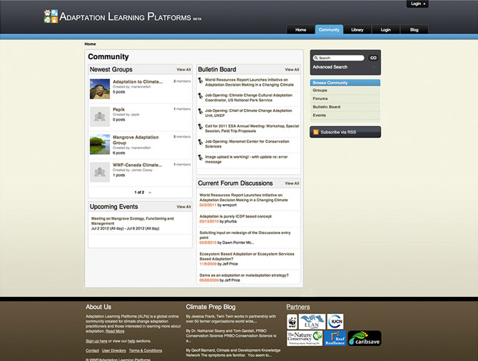 WWF Drupal platform