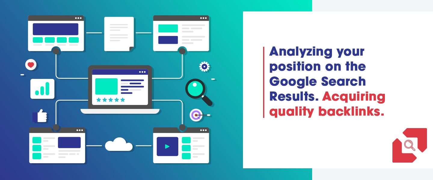 Analyzing your position on the Google Search Results.  Acquiring quality backlinks.