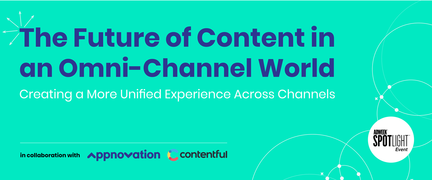 Adweek, Appnovation & Contentful Webinar