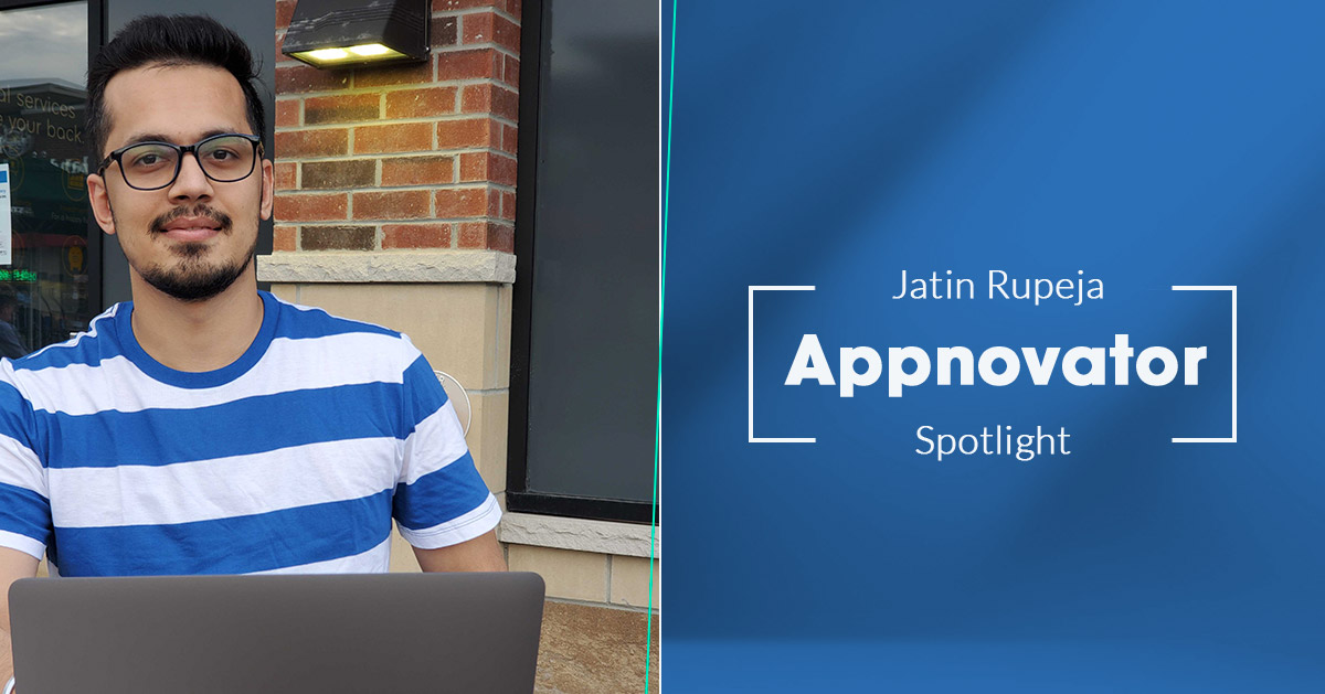 Appnovator Spotlight: Jatin Rupeja