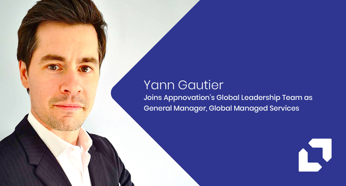 Yann Gautier Joins Appnovation’s Global Leadership Team as General Manager, Global Managed Services