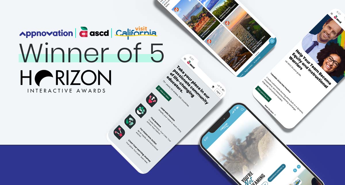 Appnovation Earns Five Horizon Interactive Awards at 2021 Competition