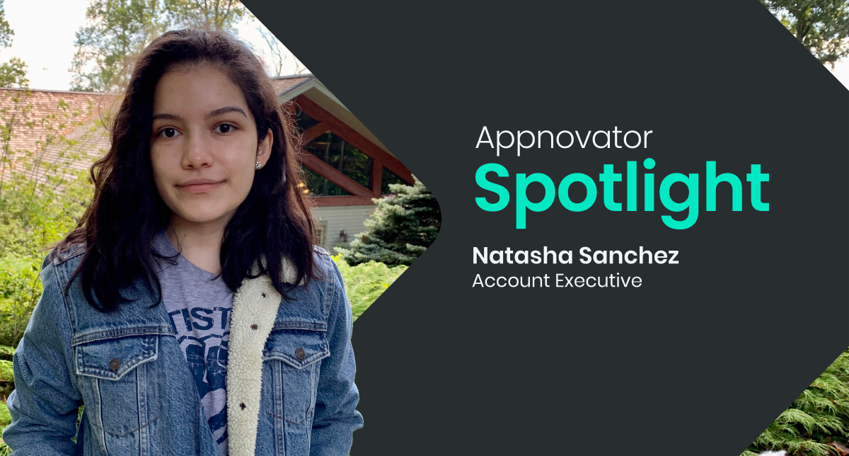 A woman called Natasha Sanchez works as a client services account executive.