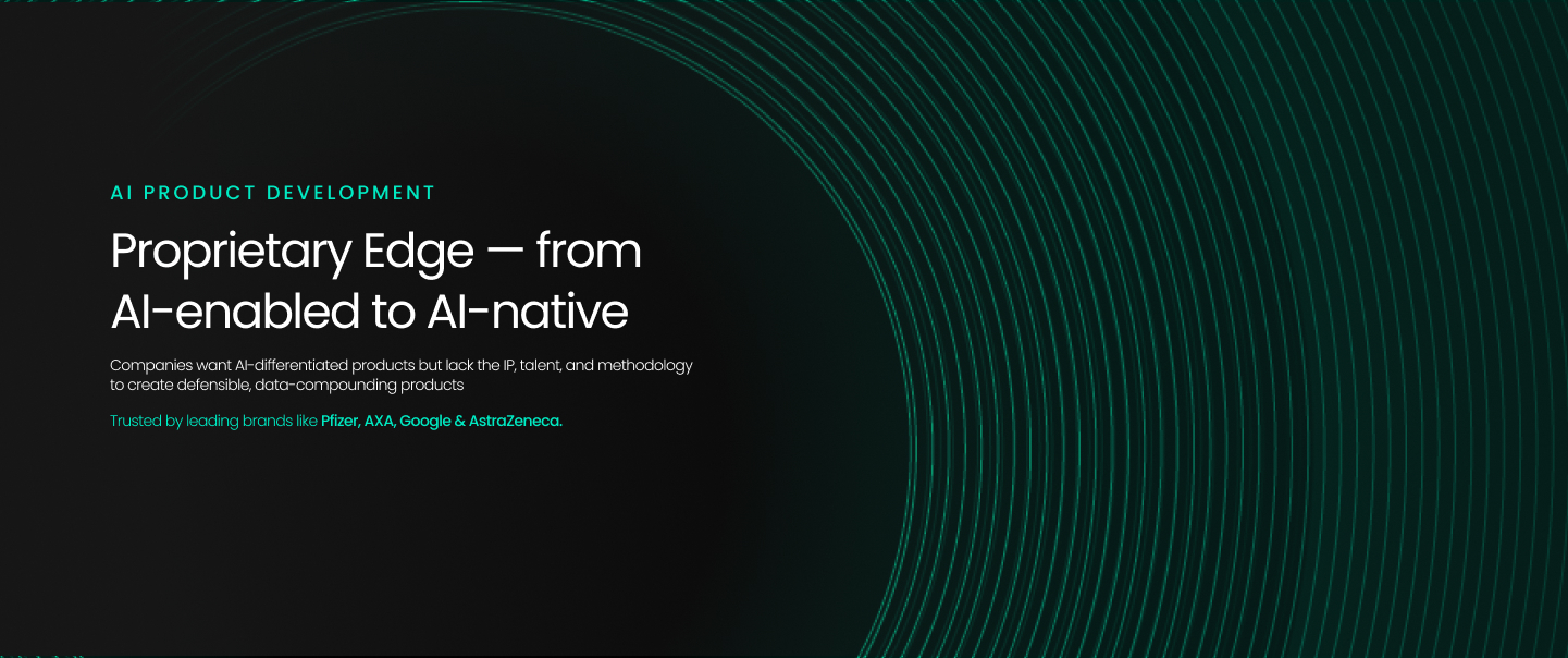 Custom AI product development company, AI-native IP and proprietary data products by Appnovation