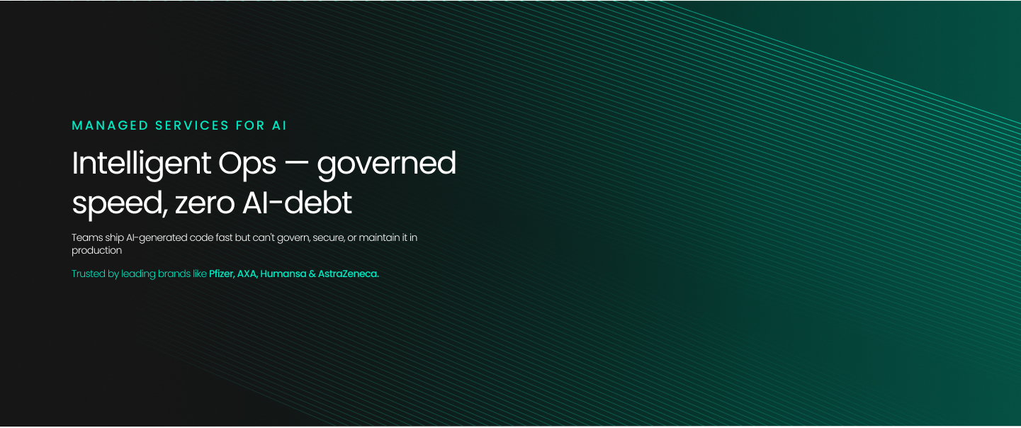 Appnovation Managed Services for AI, enterprise AI governance, code quality operations