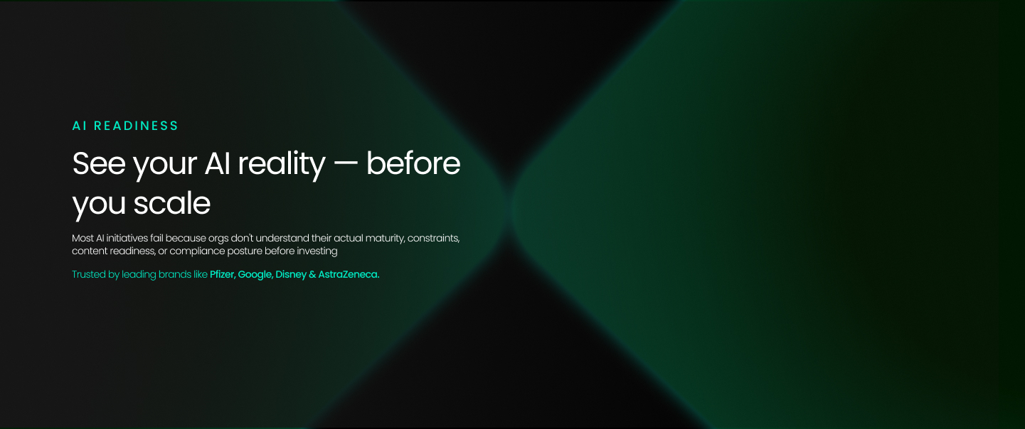 Appnovation AI Readiness assessment, AI maturity score, content audit, AEO prep