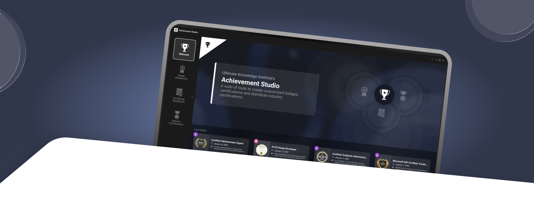 UKI's achievement studio