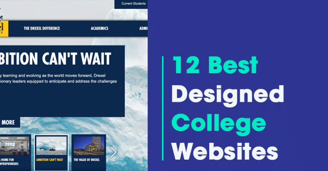 12 Best Designed College Websites