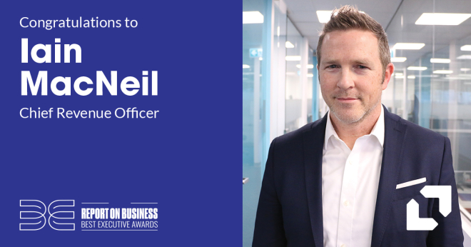 Appnovation’s Iain MacNeil wins 2021 Report on Business Best Executive Award