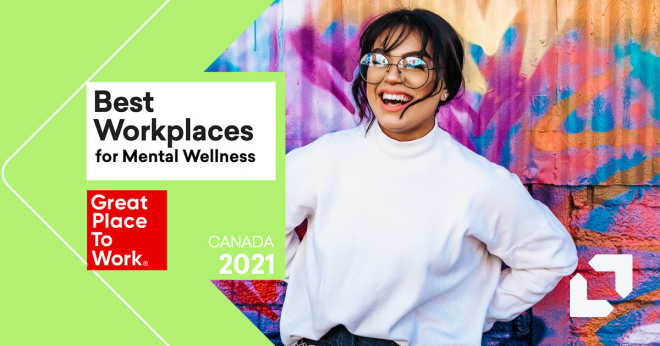 Appnovation included on the 2021 List of Best Workplaces™ for Mental Wellness