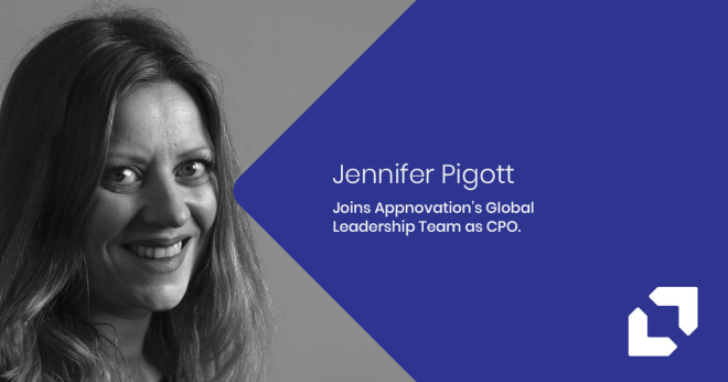 Jennifer Pigott Joins Appnovation’s Global Leadership Team as CPO