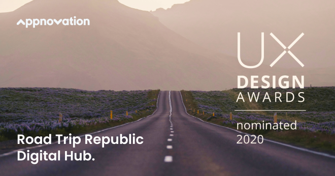 Appnovation shortlisted at global UX Design Awards